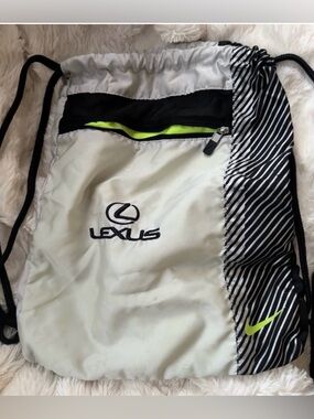 Nike Golf Drawstring Bag with Lexus Logo
